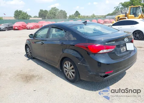 2015 Hyundai Elantra Se z USA, uszkodzony, nr VIN KMHDH4AE3FU235713